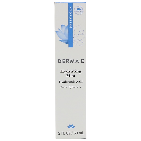 Derma E, Névoa Hidratante, 2 fl oz (60 ml)