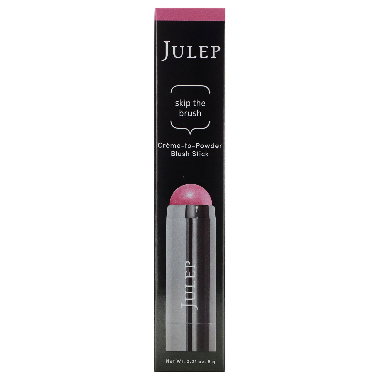Julep, Bastão de blush em creme, Skip The Brush, Peony Pink, 6 g - Imagem 2