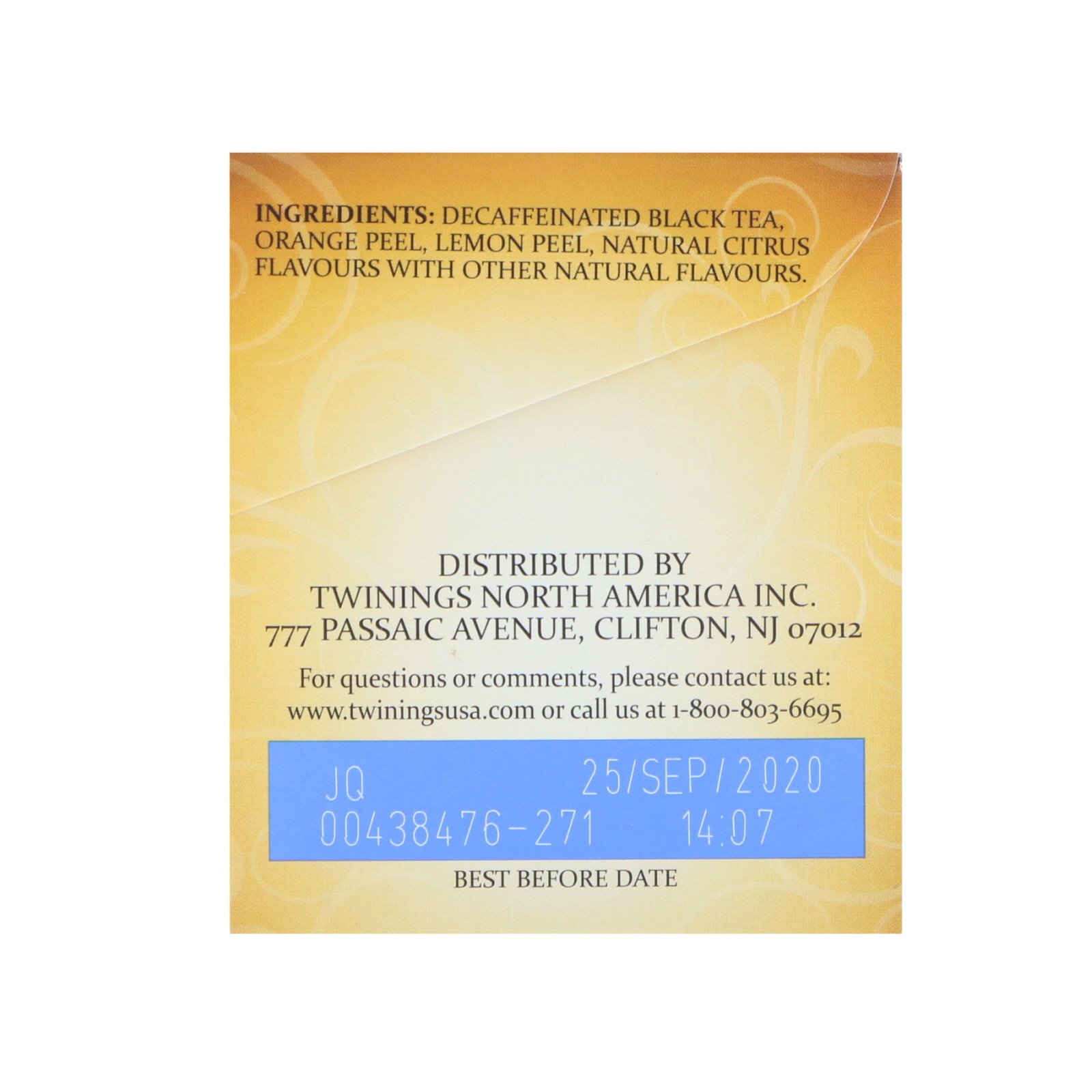 Twinings, Lady Grey Tea, Naturally Decaffeinated, 20 Tea Bags, 1.41 oz (40 g) - Imagem 2