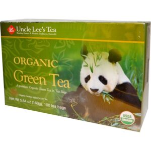 Comprar uncle lee's tea, chá verde orgânico, 100 saquinhos de chá, 5,64 oz (160 g) preço no brasil alimentos chá chá matcha chá verde, mercearia marcas a-z vahdam teas suplemento importado loja 49 online promoção -