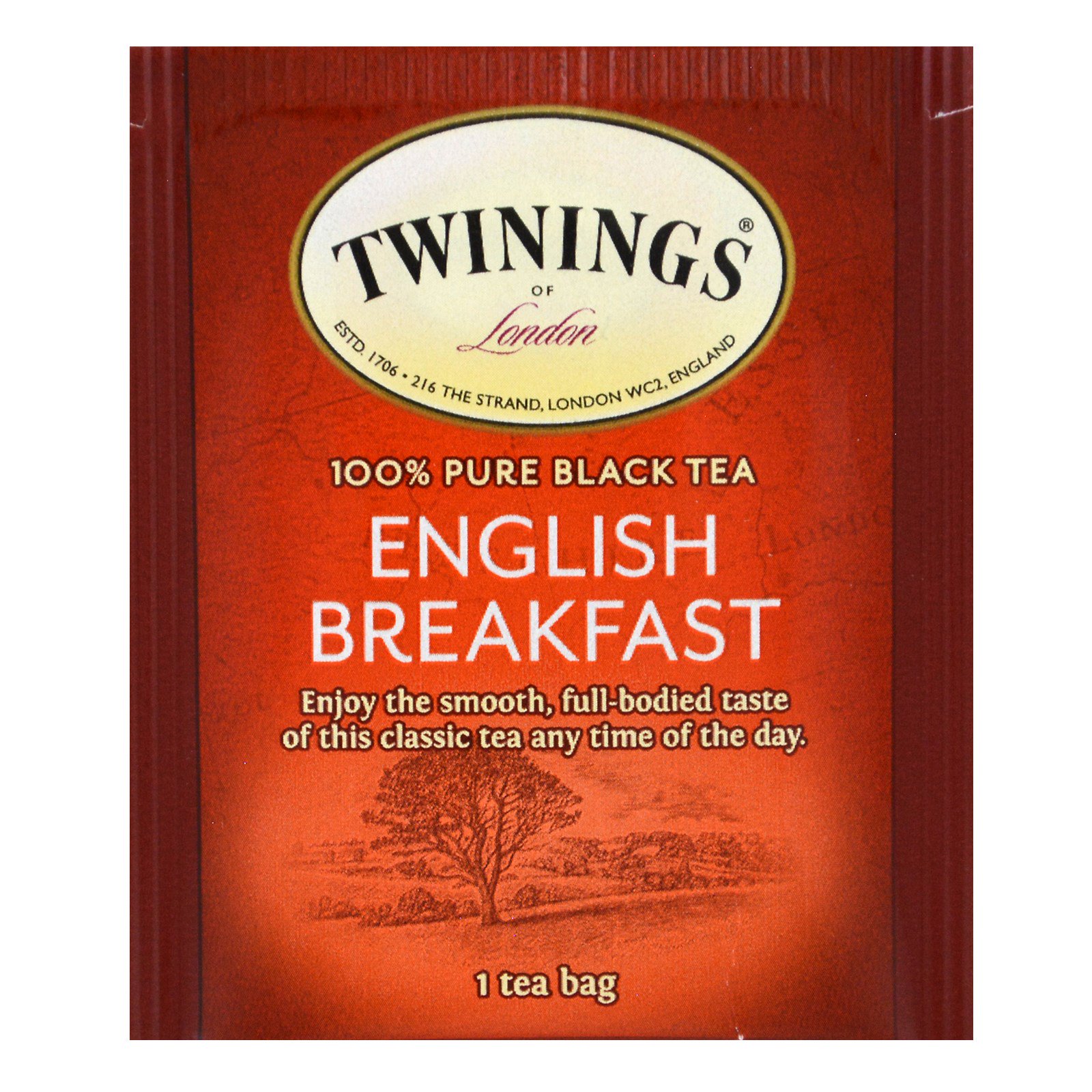 Twinings, Chá de Café da Manhã Inglês, 25 Saquinhos de Chá Individuais, 50 g - Imagem 3