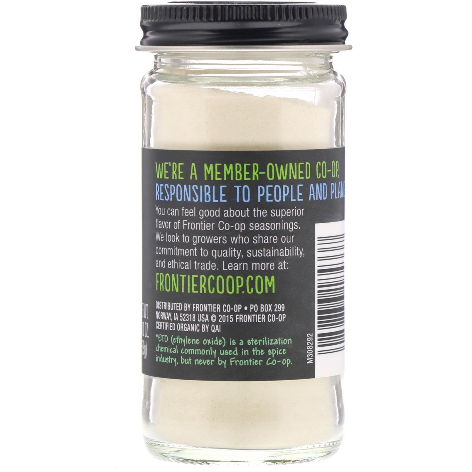 Frontier Natural Products, Cebola Orgânica em Pó, 2,10 onças (59 g) - Imagem 2