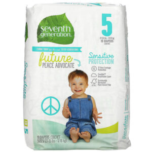 Comprar seventh generation, sensitive protection diapers, size 5, 27- 35 lbs, 19 diapers preço no brasil crianças e bebês fraldas fraldas & lenços umedecidos suplemento importado loja 13 online promoção -