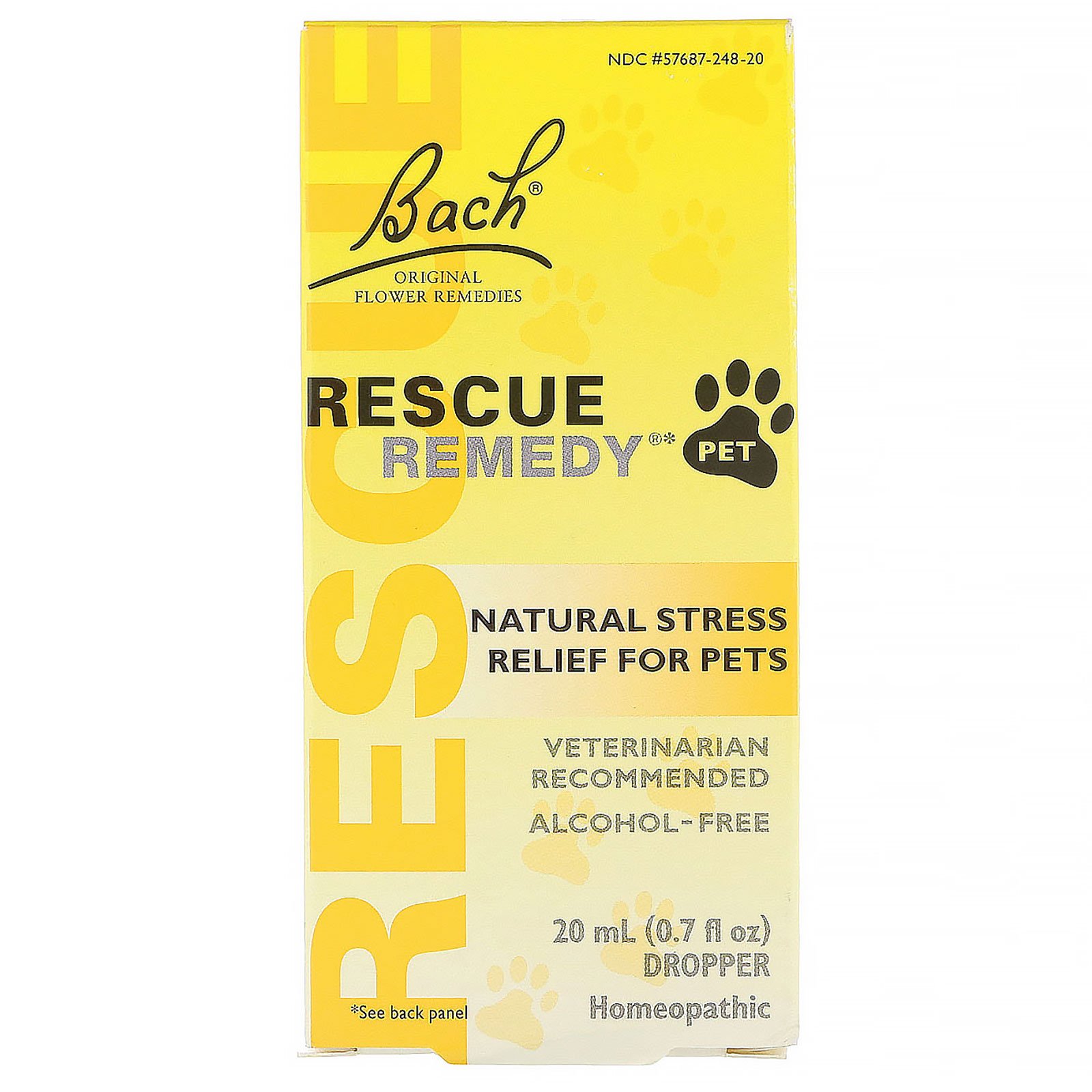 Bach, Florais Originais, Rescue para Animal de Estimação, 20 ml (0,7 fl oz) - Imagem 2