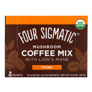 Comprar four sigmatic, mushroom coffee mix with lion's mane, 10 packets, 0. 09 oz (2. 5 g) each preço no brasil alimentos & lanches café suplemento importado loja 211 online promoção -
