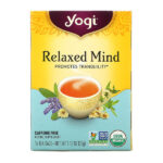 Comprar yogi tea, relaxed mind, caffeine free, 16 tea bags, 1. 12 oz (32 g) preço no brasil alimentos chá chá de ervas chás medicinais marcas a-z yogi tea suplemento importado loja 1 online promoção -