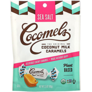Comprar cocomels, orgânico, caramelo de leite de coco, sal marinho, 3,5 oz (100 g) preço no brasil alimentos & lanches doces suplemento importado loja 39 online promoção -