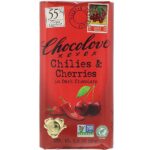 Comprar chocolove, chilies & cherries in dark chocolate, 55% cacao, 3. 2 oz (90 g) preço no brasil alimentos chocolate e doces doces marcas a-z smartsweets suplemento importado loja 7 online promoção -