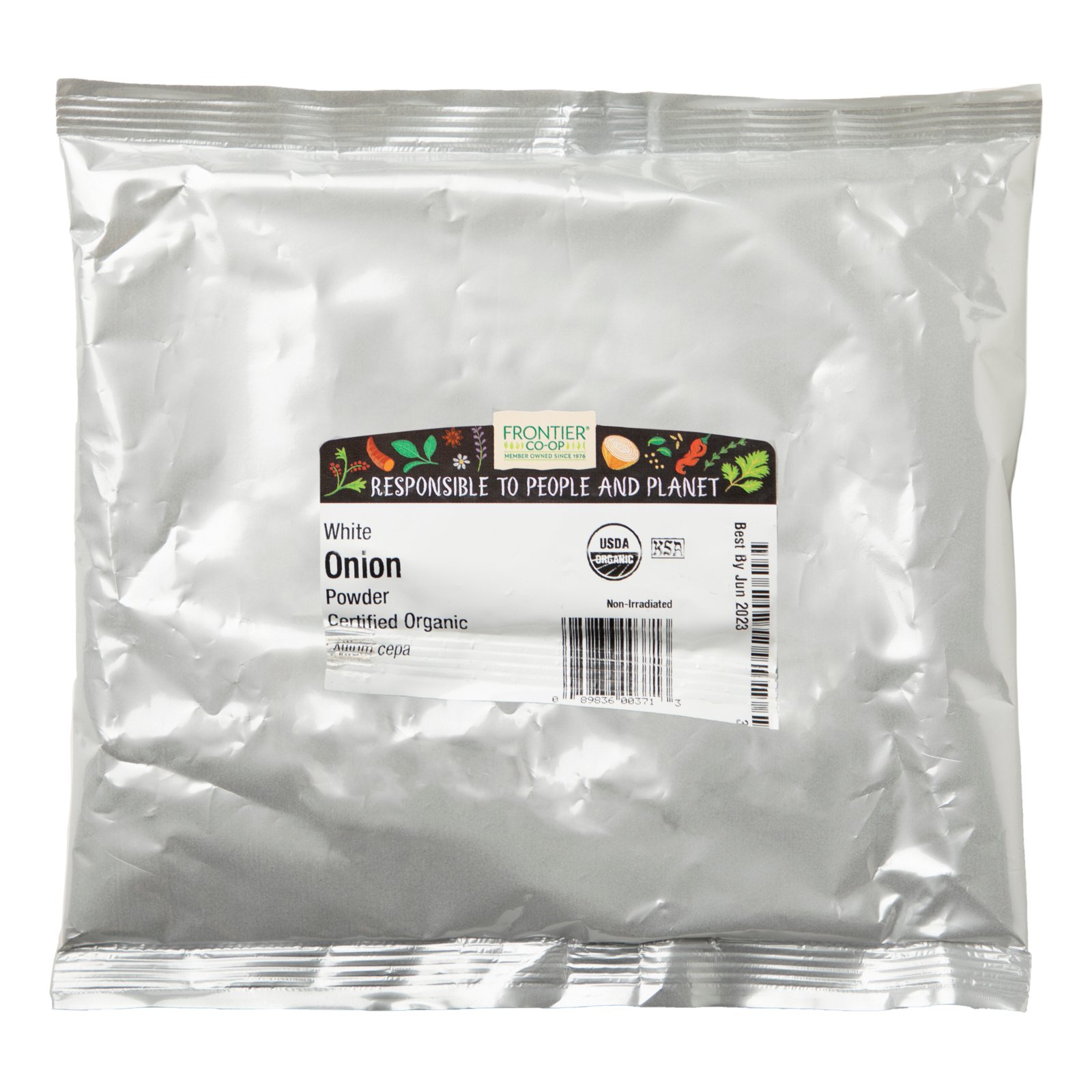 Frontier Natural Products, White Onion Powder, 16 oz (453 g) - Imagem 2