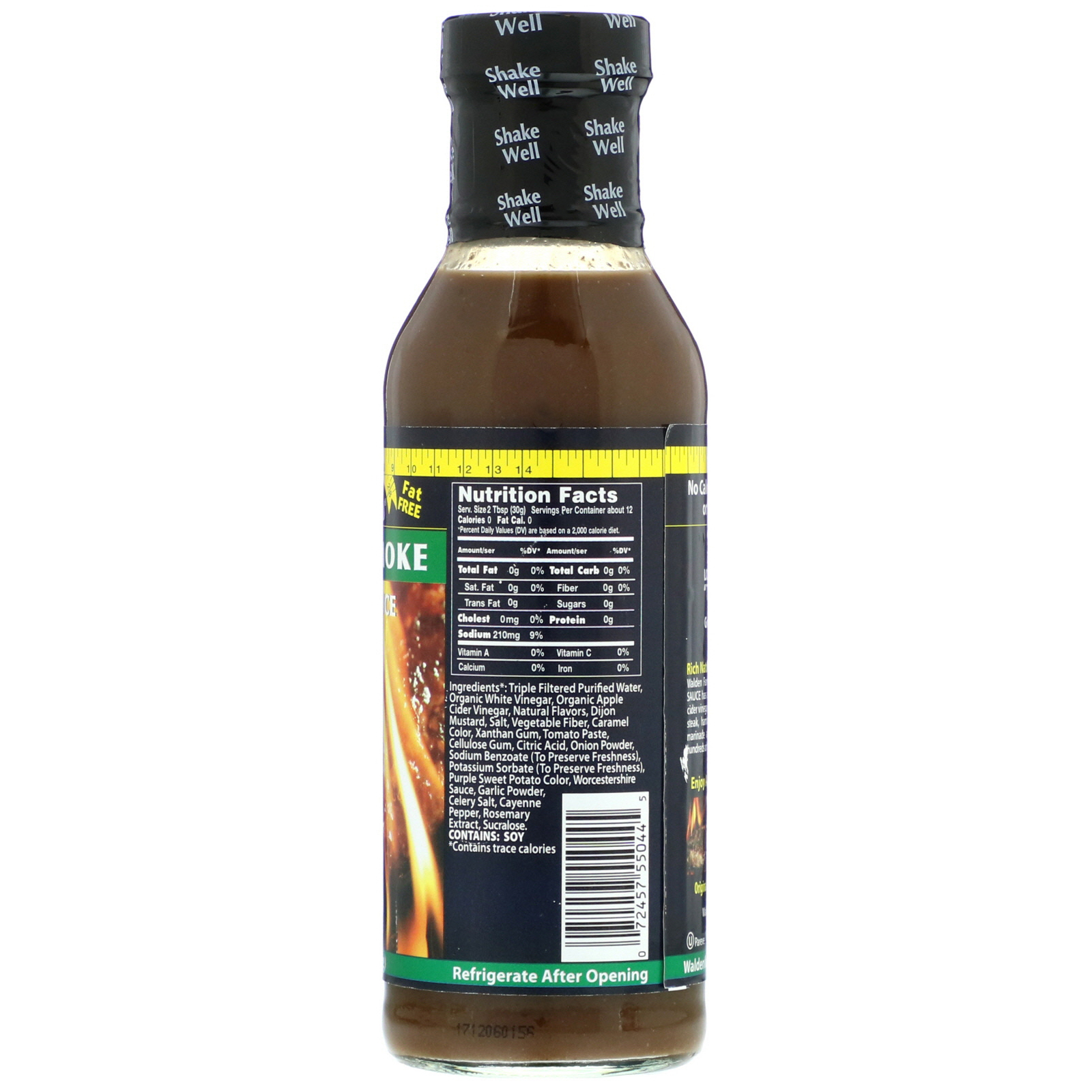 Walden Farms, Hickory Smoke Barbecue Sauce, 12 oz (340 g) - Imagem 2