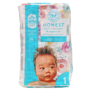 Comprar the honest company, honest diapers, size 1, 8-14 pounds, rose blossom, 35 diapers preço no brasil crianças e bebês fraldas fraldas & lenços umedecidos suplemento importado loja 47 online promoção -