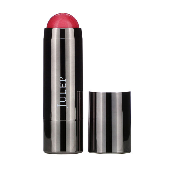 Julep, Bastão de blush em creme, Skip The Brush, Peony Pink, 6 g