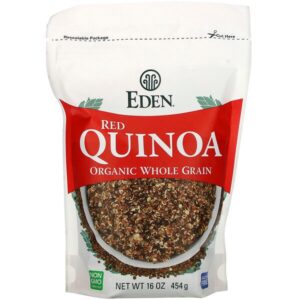 Comprar eden foods, organic whole grain, red quinoa, 16 oz (454 g) preço no brasil alimentos alter eco grãos marcas a-z massas, arroz, grãos e pães quinoa suplemento importado loja 23 online promoção - 7 de julho de 2022