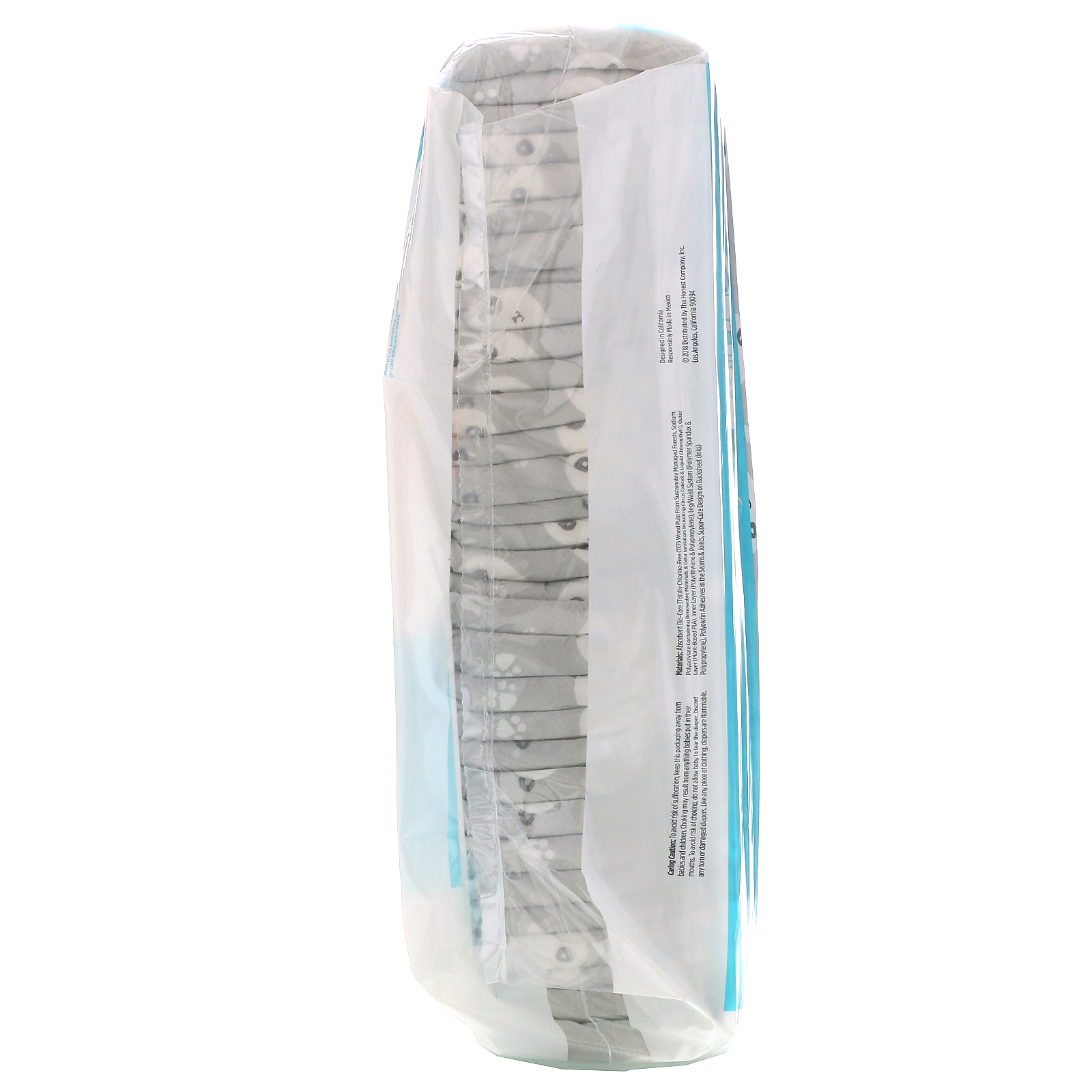 The Honest Company, Honest Diapers, Size 2, 12-18 Pounds, Pandas, 32 Diapers - Imagem 2