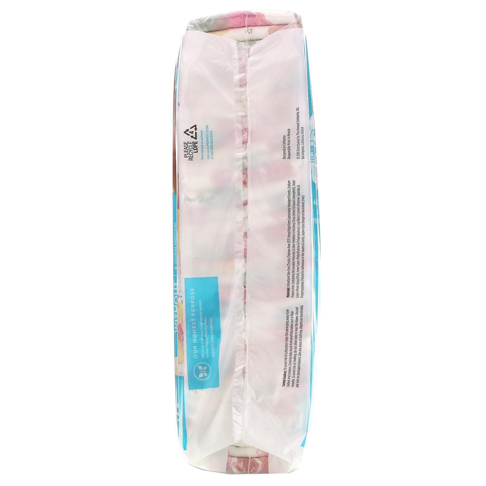 The Honest Company, Honest Diapers, Size 2, 12-18 lbs, 32 Diapers - Imagem 3