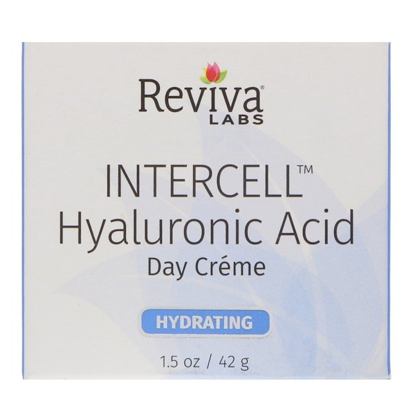 Reviva Labs, InterCell, Creme Diário de Ácido Hialurônico, 42 g (1,5 oz)