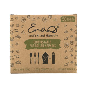Comprar earth's natural alternative, compostable pre rolled napkins with knife, fork and spoon, 50 rolls preço no brasil fabric softeners & drying lar lavanderia limpeza marcas a-z mild by nature suplemento importado loja 57 online promoção -