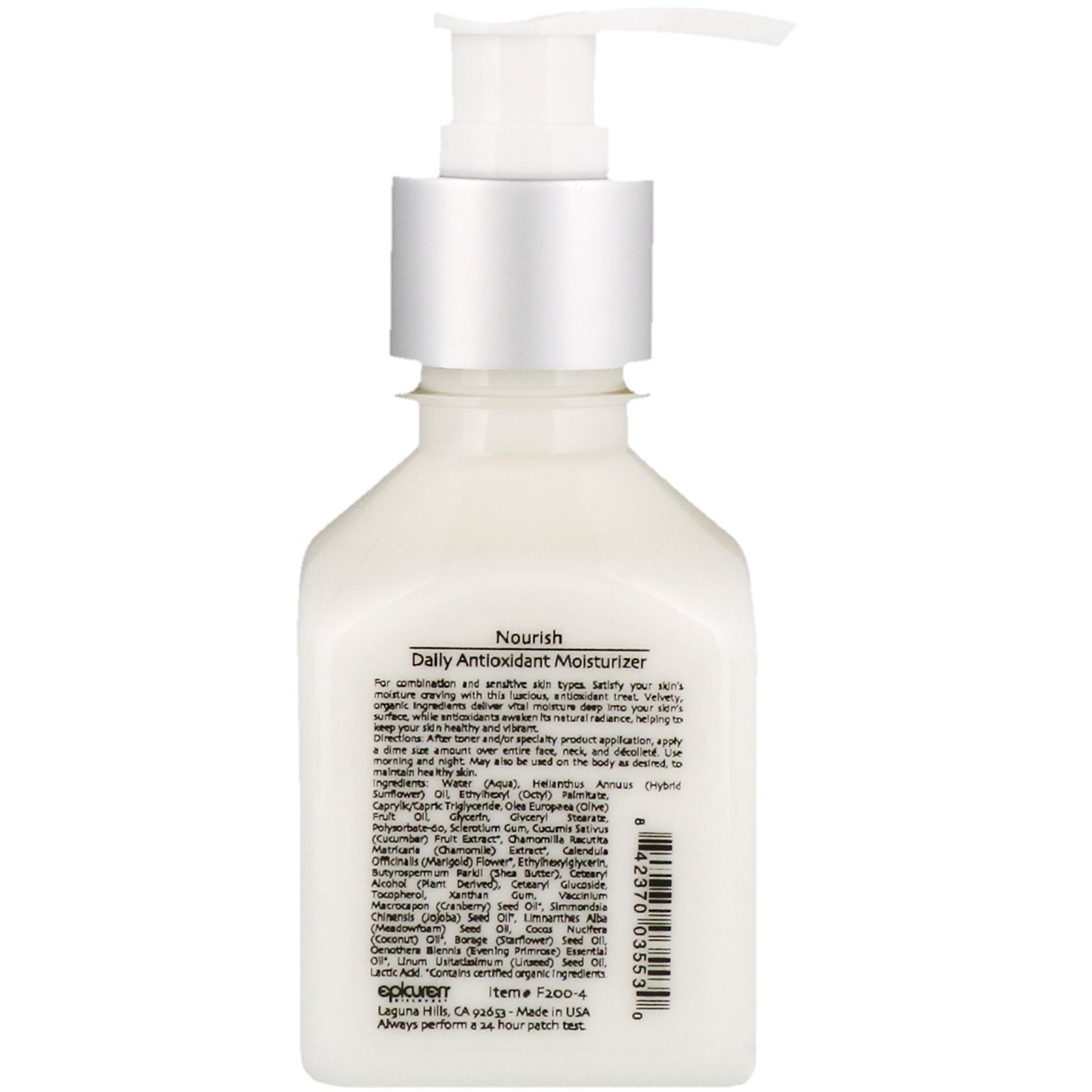 Epicuren Discovery, Nourish Daily Antioxidant Moisturizer, 4 fl oz (125 ml) - Imagem 2