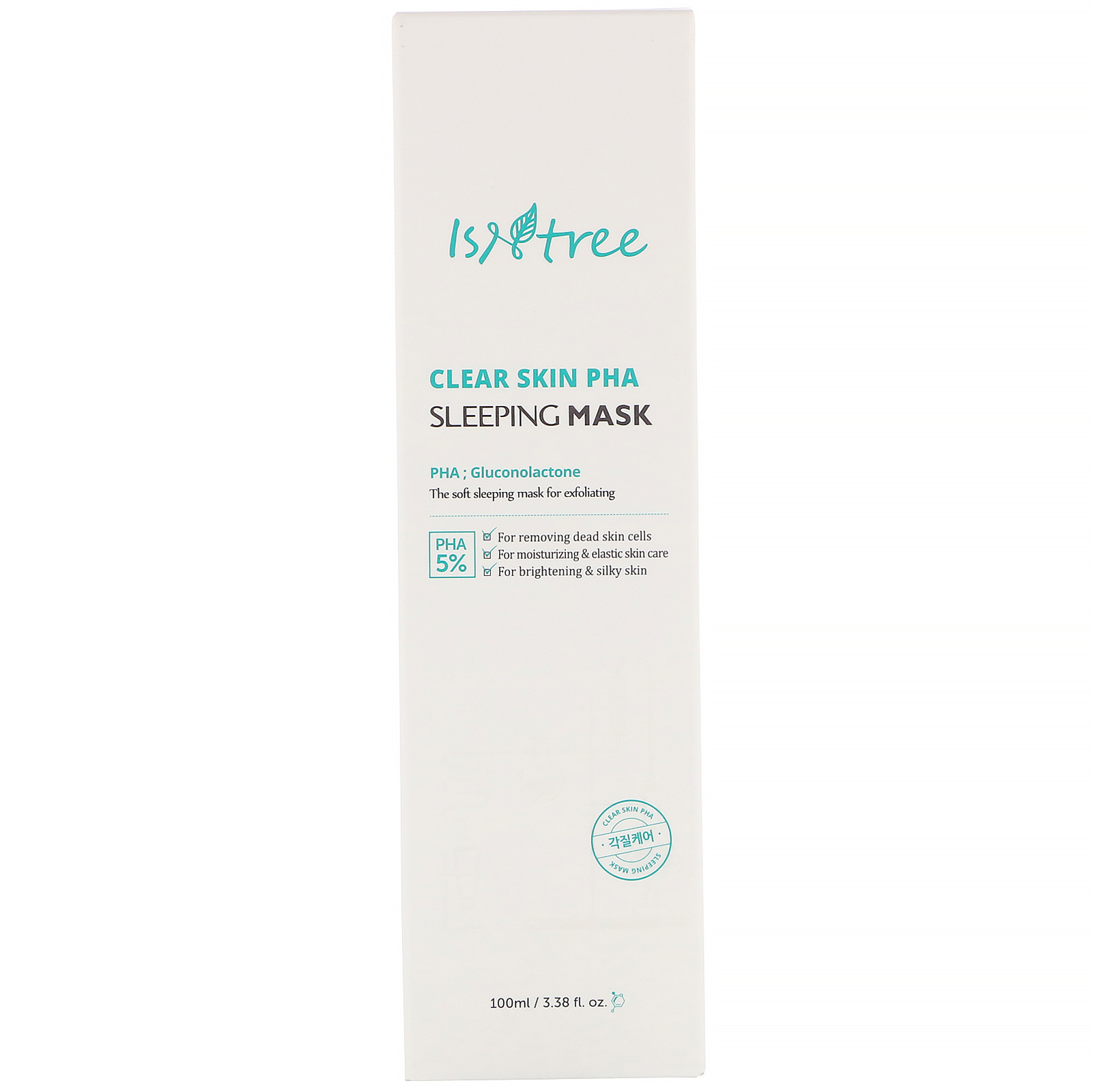 Isntree, Clear Skin PHA, Máscara de Dormir, 100 ml (3,38 fl oz) - Imagem 2