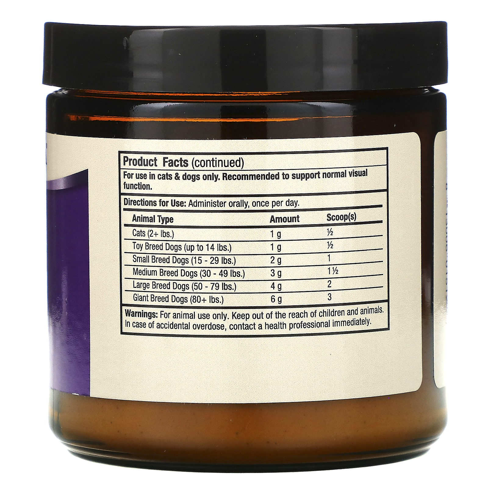 Dr. Mercola, Eye Support For Cats & Dogs, 6.34 oz (180 g) - Imagem 2